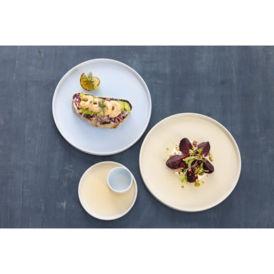 Olympia Fondant Plates Lemon 270mm (4 Pack) - CU416