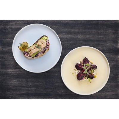 Olympia Fondant Plates Lemon 270mm (4 Pack) - CU416