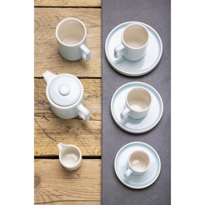 Olympia Fondant Tea Pots Aqua 450ml (2 Pack) - CU181