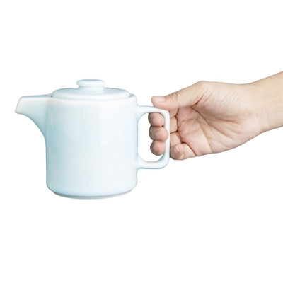 Olympia Fondant Tea Pots Aqua 450ml (2 Pack) - CU181