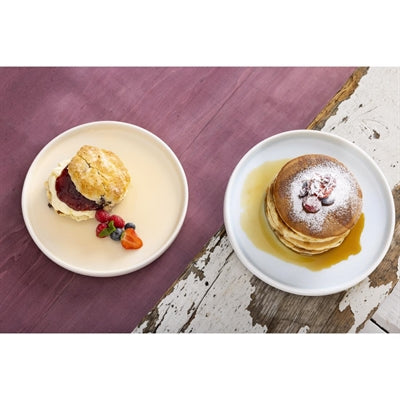 Olympia Fondant Plates Lemon 215mm (6 Pack) - CU415
