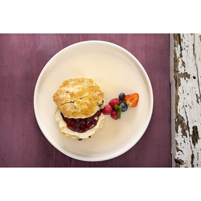 Olympia Fondant Plates Lemon 215mm (6 Pack) - CU415
