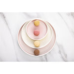 Olympia Fondant Plates Lemon 215mm (6 Pack) - CU415
