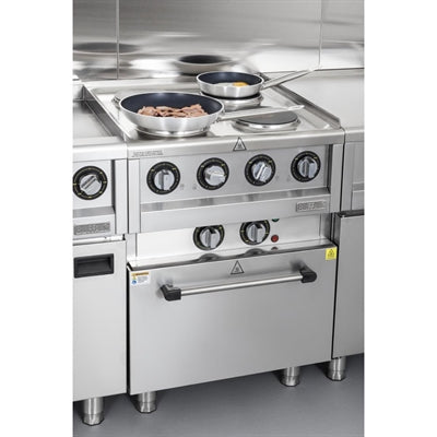 Buffalo 600 Series 4 Plate Electric Convection Oven Range - SA808