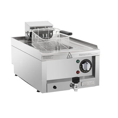 Buffalo 600 Series Countertop Electric Fryer 8Ltr Three Phase - CU476