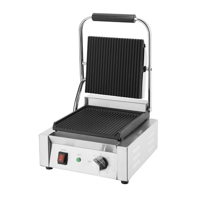 Buffalo Bistro Ribbed Contact Grill - CU600