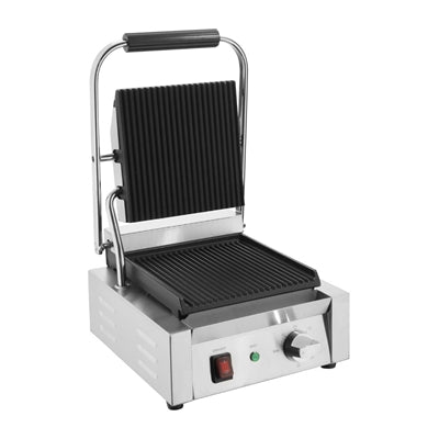 Buffalo Bistro Ribbed Contact Grill - CU600