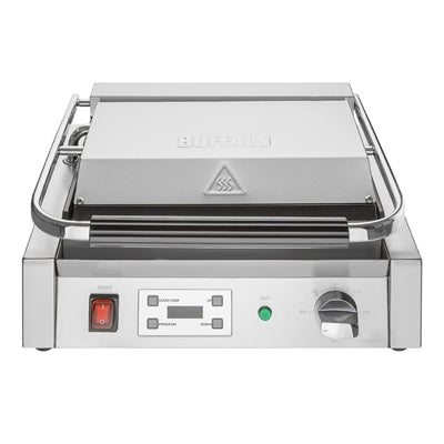Buffalo Extra Large Contact Grill Ribbed Plate - CU608
