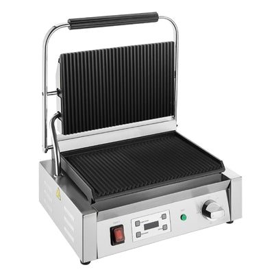 Buffalo Extra Large Contact Grill Ribbed Plate - CU608