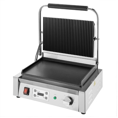 Buffalo Extra Large Contact Grill Ribbed & Flat Plate - CU609