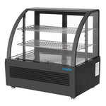 Polar C-Series Countertop Display Fridge Black 100Ltr - CU636