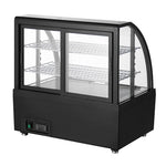 Polar C-Series Countertop Display Fridge Black 100Ltr - CU636