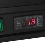 Polar C-Series Countertop Display Fridge Black 100Ltr - CU636