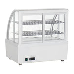 Polar C-Series Countertop Display Fridge White 100Ltr - CU637