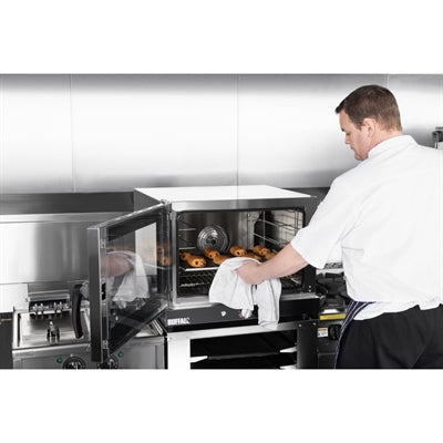Buffalo Convection Oven with Humidity 4x GN 1/1 Single Phase - CU769