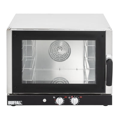 Buffalo Convection Oven with Humidity 4x GN 1/1 Single Phase - CU769