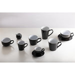 Olympia Cafe Espresso Cups Black 100ml (12 Pack) - CU952