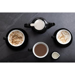Olympia Cafe Saucers Black 154mm (12 Pack) - CU956
