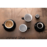 Olympia Cafe Espresso Saucers Black 116mm (12 Pack) - CU955