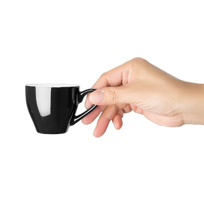 Olympia Cafe Espresso Cups Black 100ml (12 Pack) - CU952