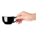 Olympia Cafe Coffee Cup Black - 230ml 8fl oz (12 Pack) - CU953