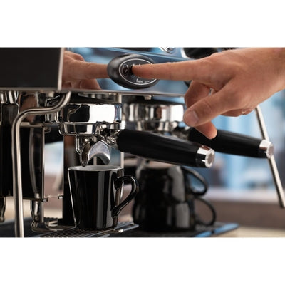 Olympia Cafe Flat White Cups Black 170ml (12 Pack) - CU961