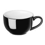 Olympia Cafe Cappuccino Cups Black 340ml (12 Pack) - CU954