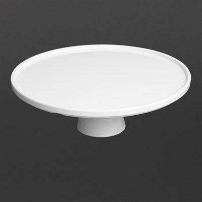Olympia Kristallon Melamine Round Cake Stand 330x140mm - CU988