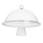 Olympia Kristallon Melamine Round Cake Stand 330x140mm - CU988