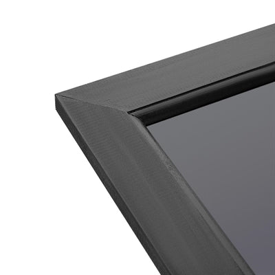 Olympia Wallboard Black Wooden Frame 600x800mm - CU991