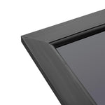 Olympia Wallboard Black Wooden Frame 600x800mm - CU991