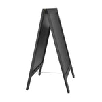 Olympia Pavement Board Black Wooden Frame 500x850mm - CU992