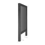 Olympia Pavement Board Black Wooden Frame 500x850mm - CU992