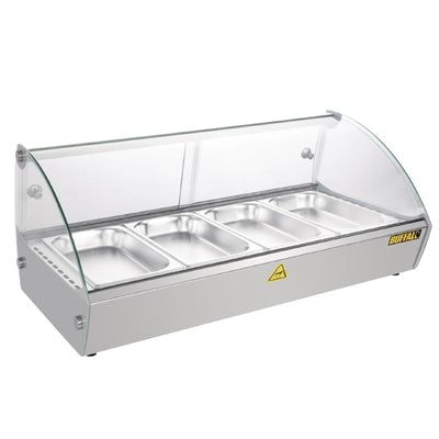 Buffalo Countertop Heated Food Display 800mm - CW147