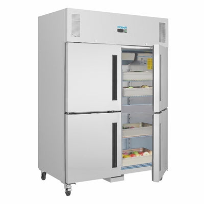 Polar G-Series Upright Double Stable Door Gastro Fridge 1200Ltr - CW195