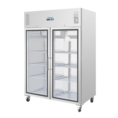 Polar G-Series Upright Double Door Gastro Display Fridge 1200Ltr - PG051