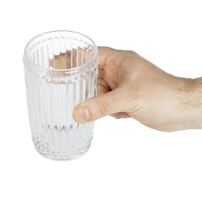 Olympia Baroque Hi Ball Clear 395ml 13.3fl oz (6 Pack) - CW396