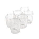 Olympia Baroque Whisky Glasses Clear 325ml (6 Pack) - CW397