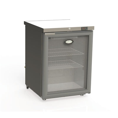 Foster 1 Glass Door 150Ltr Undercounter Fridge with Light HR150G-13/174 - CW733-SCL