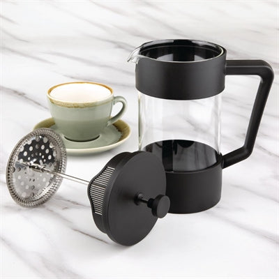 Olympia Contemporary Cafetiere Black 8 Cup - CW951