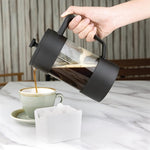 Olympia Contemporary Cafetiere Black 8 Cup - CW951