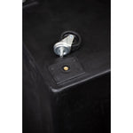 Beaumont Bottle Skip Castors Black Set of 4 - 3486B