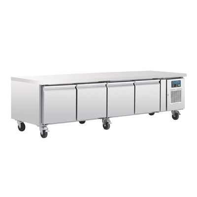 Polar U-Series Four Door Chef Base Counter Fridge - DA464