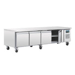 Polar U-Series Four Door Chef Base Counter Fridge - DA464