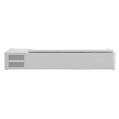 Polar G-Series Countertop Prep Fridge with Lid 6x 1/4GN - DA680