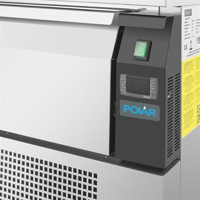 Polar U-Series Single Drawer Dual Temperature Counter Fridge Freezer 3xGN - DA995