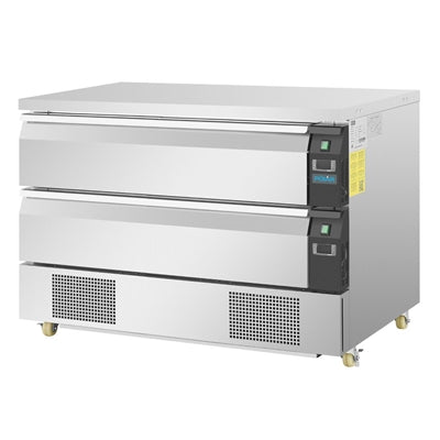 Polar U-Series Double Drawer Dual Temperature Counter Fridge Freezer 6xGN 1/1 - DA997