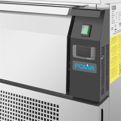 Polar U-Series Double Drawer Dual Temperature Counter Fridge Freezer 6xGN 1/1 - DA997