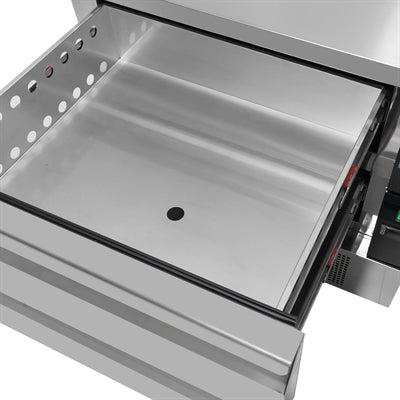 Polar U-Series Double Drawer Dual Temperature Counter Fridge Freezer 6xGN 1/1 - DA997