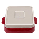 Olympia Red And Taupe Ceramic Roasting Dish 4.2Ltr - DB527